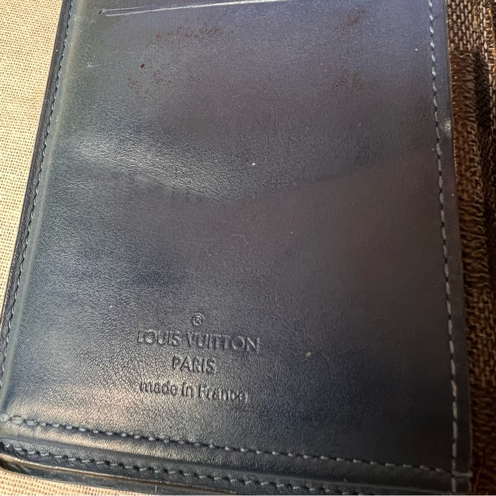 Louis Vuitton Checkered Long Black Wallet, Multiple Compartments and credit card - Picture 8 of 13